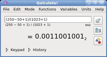 Scaling calculation